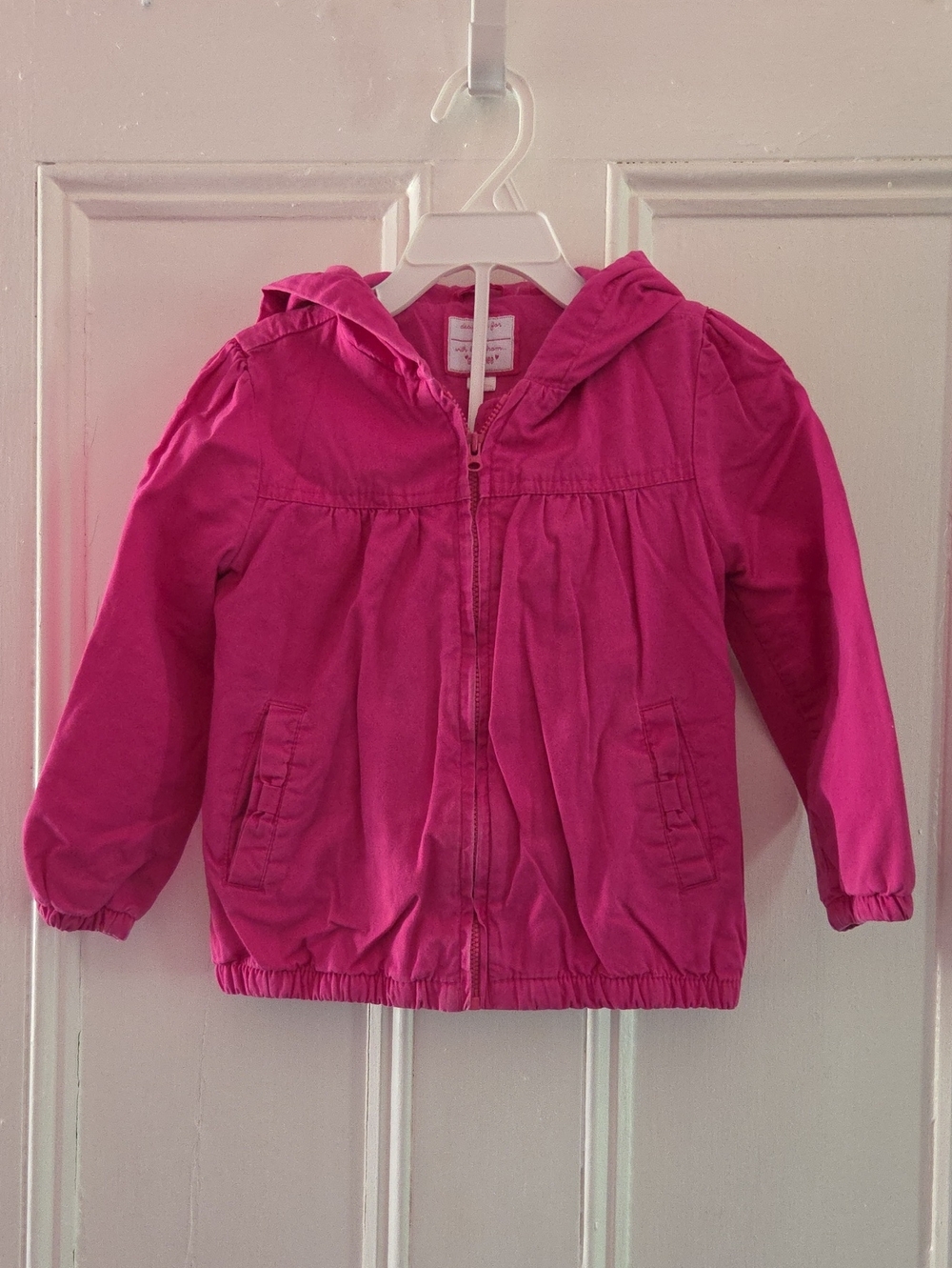 Gymboree Girls' Hooded Jacket in Bright Fuchsia
